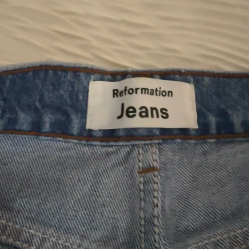 Reformation Cynthia Straight Leg Jeans Size 23
